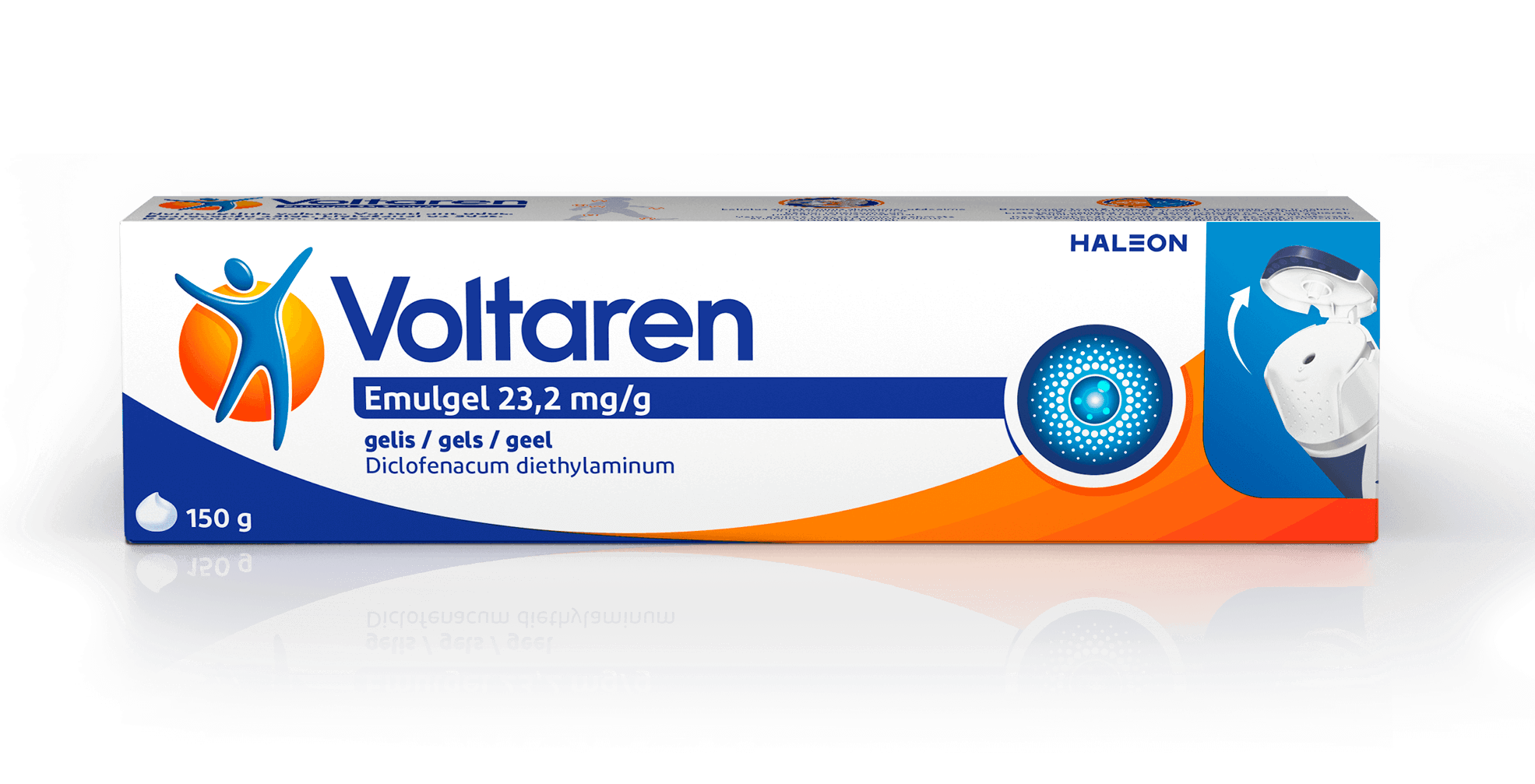 Voltaren Emulgel 23,2 mg/g gelis (diclofenacum diethylaminum)